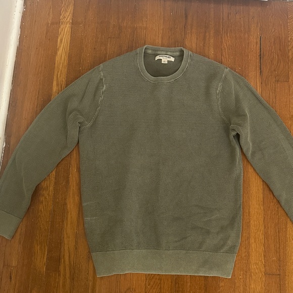 Goodthreads Men's Sage Crewneck Sweater - Picture 1 of 2